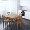Стол круглый Кымор Hemnes Кантри (коричневый)
