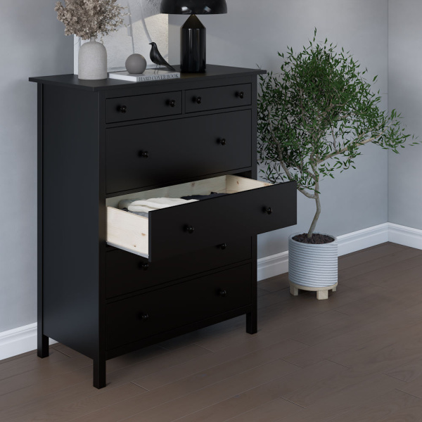 Комод 6 ящиков Кымор Hemnes