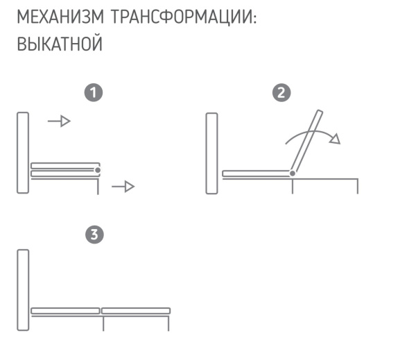 Диван-кровать РИК-1400