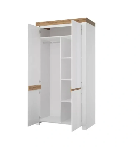 Шкаф 2DG с полками ТАУРУС