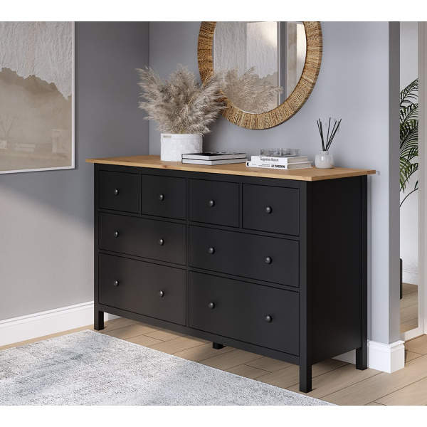 Комод 8 ящиков Кымор Hemnes