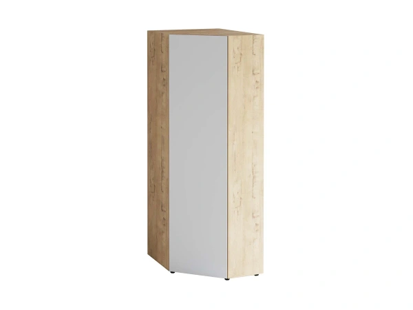 Шкаф Modus угловой / левый (Корпус Дуб Корбридж, Фасад Белый)