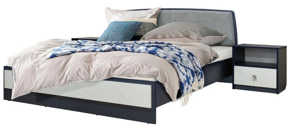 Кровать 2-16 Призма Нью П3.0592.1.02 (Ночное небо + Призма 1600*2000)