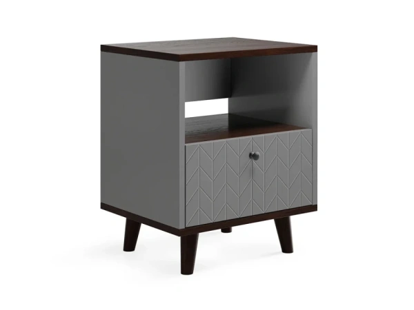 Прикроватная тумба Twin TW006 (Цвет Серый)
