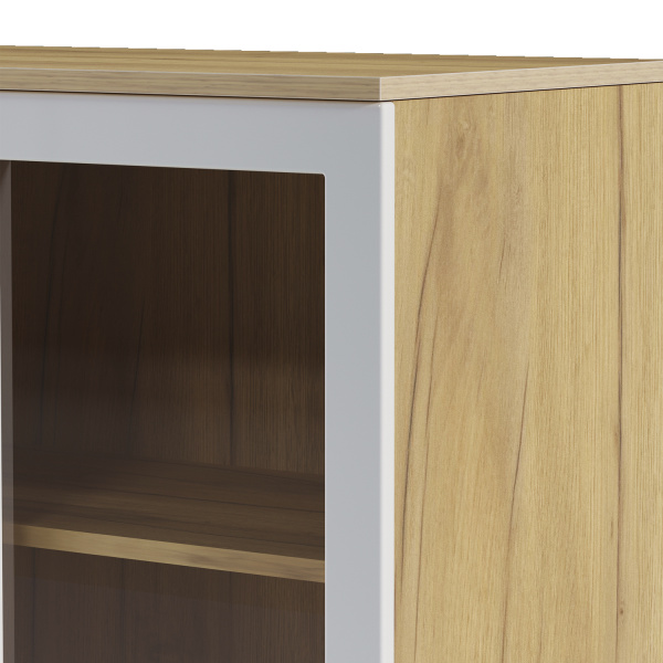 Шкаф-витрина 2-х дверная Вега Сапфир