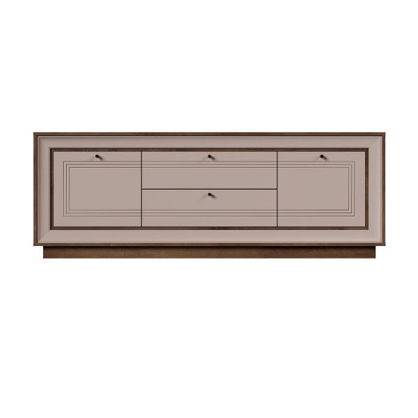 Тумба под ТВ 1800 Прато (Таксония шоколадная/ Кофе с молоком)