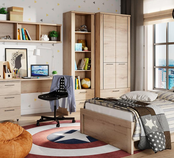 Шкаф открытый 2S4N ДОРСЕТ