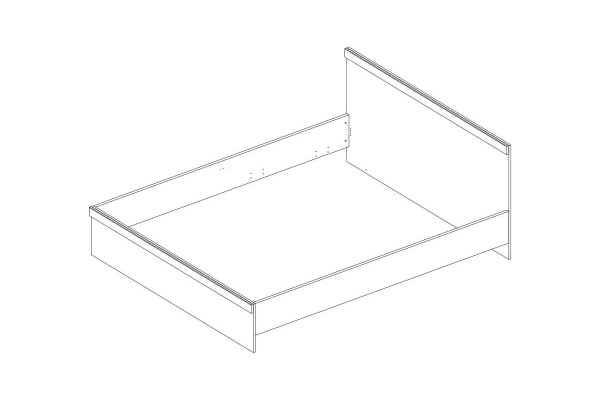 Кровать ОСКАР 140