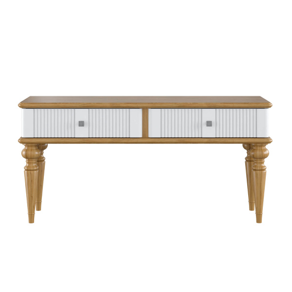 Тумба Рандеву 02 (Белый лак/Антик 24)