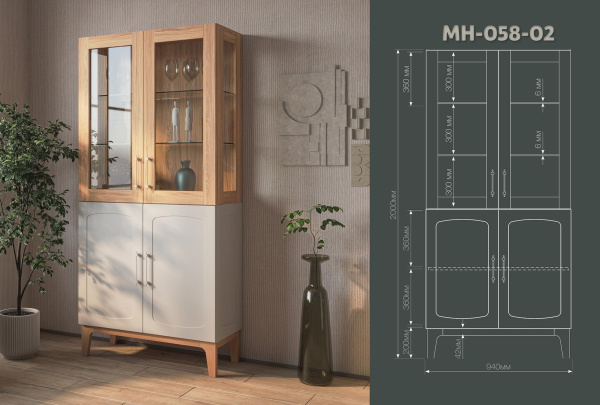 Шкаф ТАНАРО МН-058-02