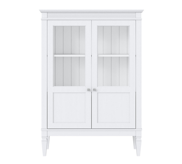 Шкаф для посуды Ольса 20 (Белый лак)