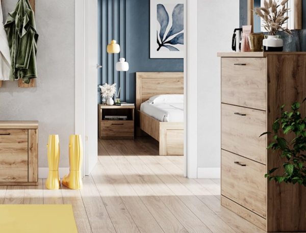 Тумба для обуви 3D ДОРСЕТ