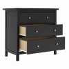 Комод Кантри Hemnes 03 ММЦ (Блек)