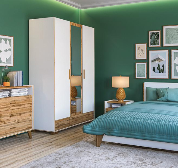 Шкаф для одежды Сканди МН-036-33