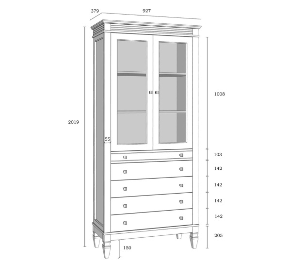 Стеллаж Ольса 202/014