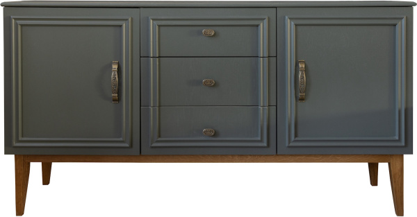 Тумба Дольче П3.597.0.03 (Базальт + Дуб рустикаль)