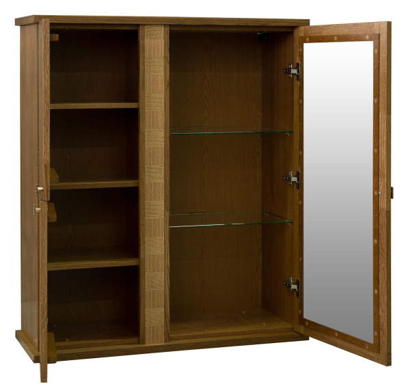 Шкаф комбинированный навесной Тунис П6.343.0.28 (П343.28Ш)