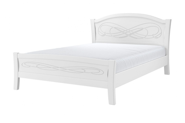 Кровать односпальная Карина 16 (кровать одинарная 900х2000 цвет Белый античный)