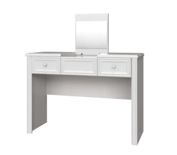 Стол туалетный Грация (ЛДСП/МДФ(рамка) цвет Белый)