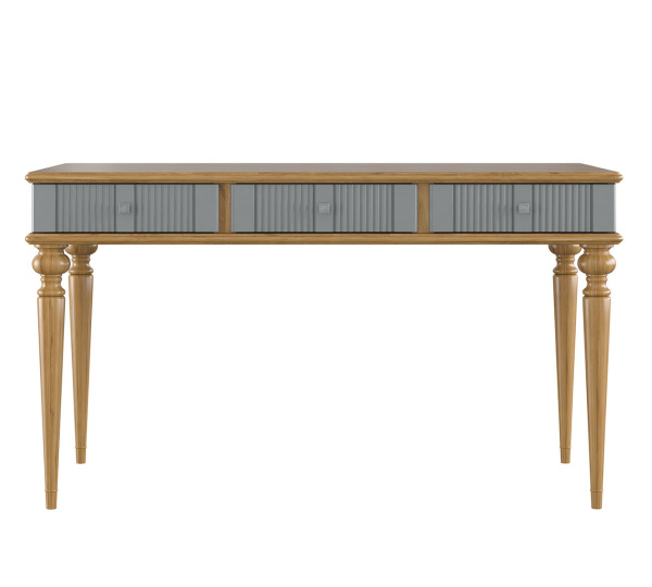 Стол письменный Рандеву 003 (Серый 7042/Антик 24)