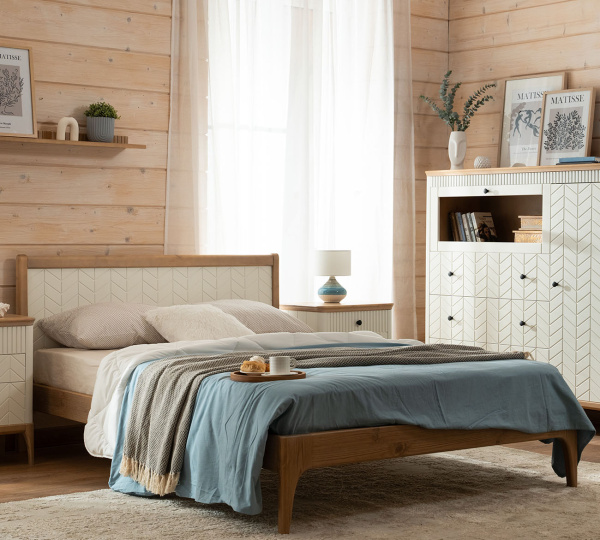 Кровать двуспальная Вида №24