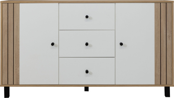 Комод Ардо П3.598.0.07 (Белый- Дуб мадура)