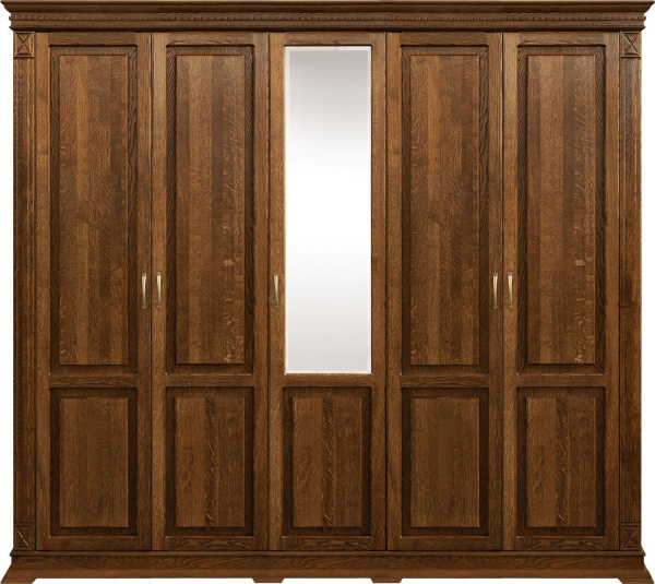 Шкаф для одежды 5д Верди Классик П3.0487.1.27 (Черешня)