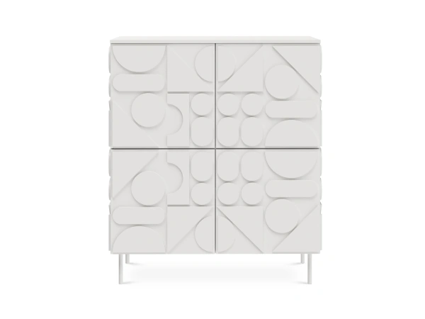 Сервант Milton (Кремово-белый RAL 9001)