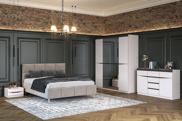 Комод Тиана NEW 6 ящиков 2 двери