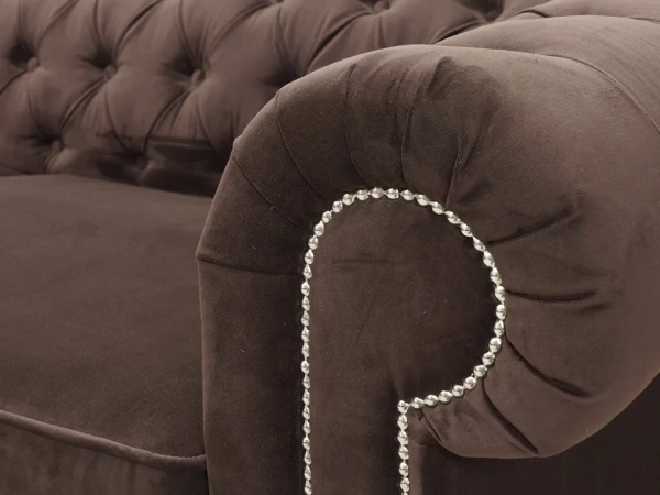 Диван Chesterfield двухместный Ankor с молдингами