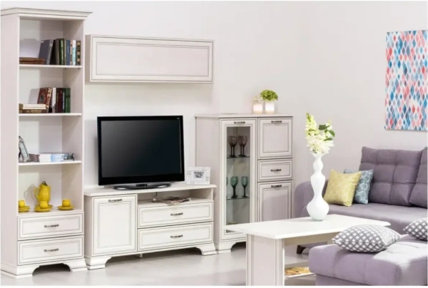 Стол журнальный ТИФФАНИ Белый