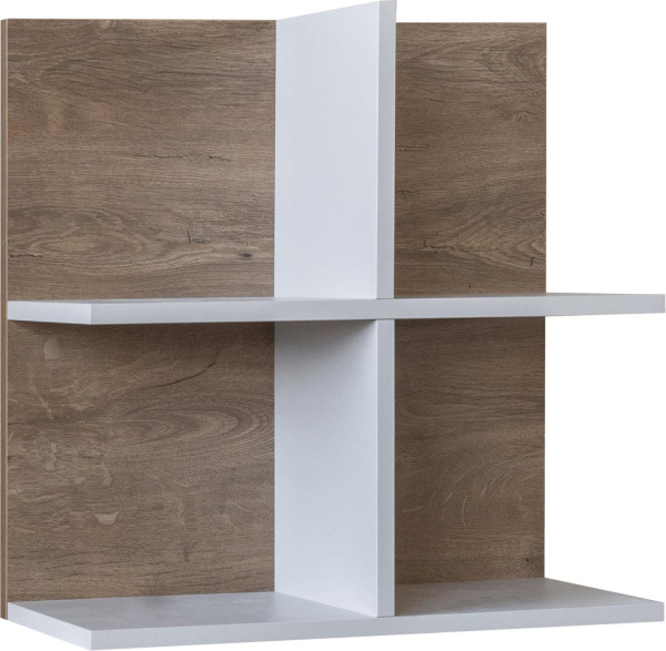 Полка Ариста П3.593.0.06 (Беж Нубук + Дуб Артизан Трюфель)