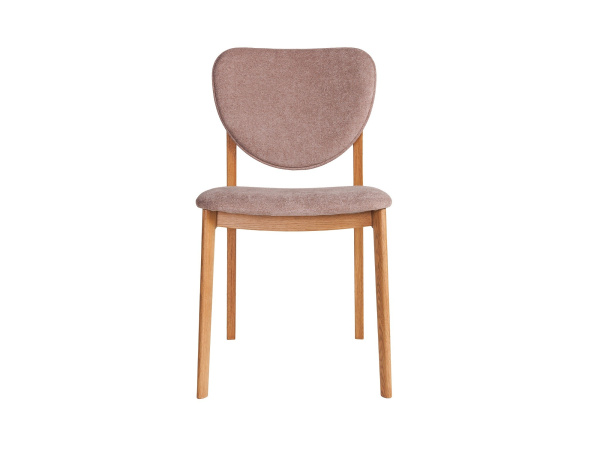 Стул LESTER мягкая спинка (Дуб натуральный/коричневый)