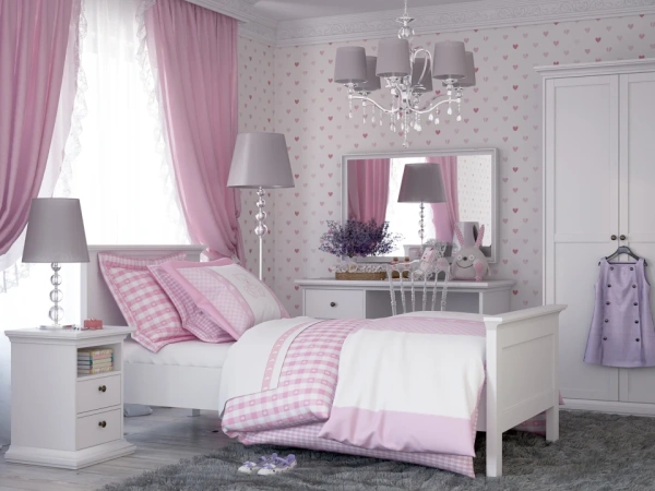 Тумба прикроватная Reina полка / ящики