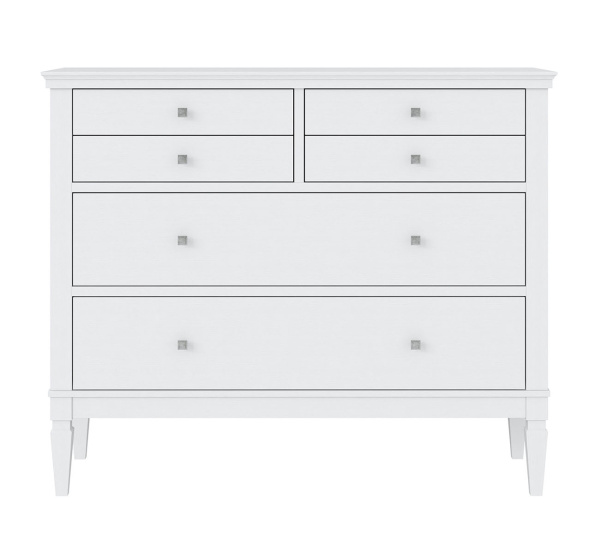 Комод Ольса 042 (Белый лак)