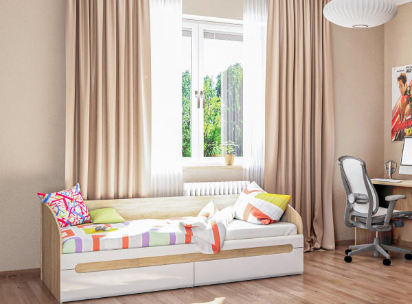 Кровать Леонардо МН-026-12