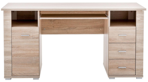 Стол письменный 2т Гресс П6.501.2.15 (П501.15) (Дуб Сонома светлый)
