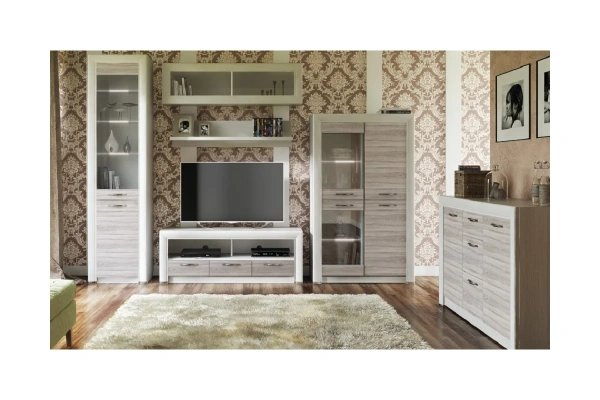 Шкаф-витрина 2V2D ОЛИВИЯ