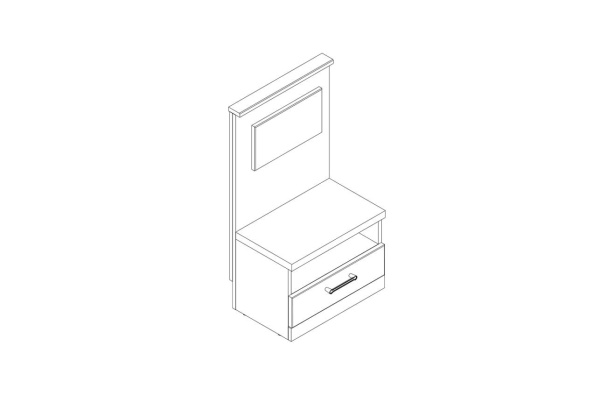 Тумба прикроватная 1S ДЖАГГЕР