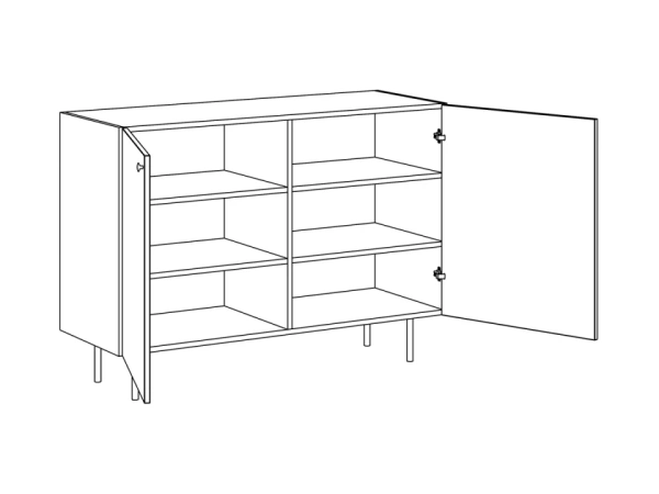 Сервант Frida средний