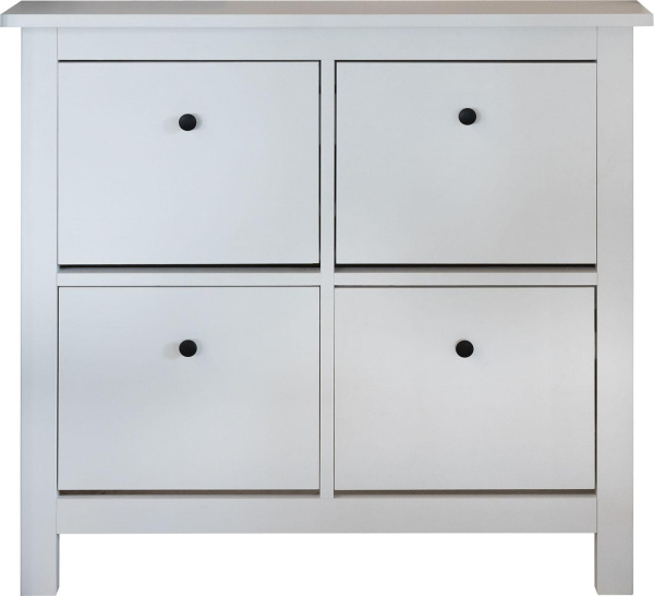 Тумба для обуви Нортон БМ2.768.3.34 (Белый воск)