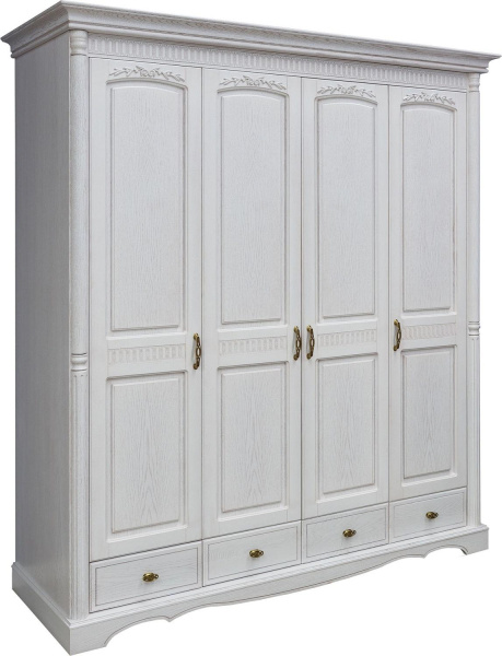 Шкаф для одежды 4д Паола БМ2.671.1.27(2164) (Розовый пепел)