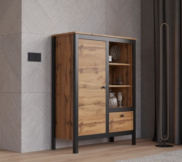 Шкаф ЛОФТ REG1D1S/90