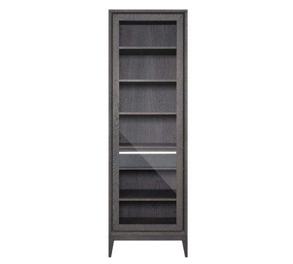 Витрина Sydney 1 дверная правая (Дуб Графит)