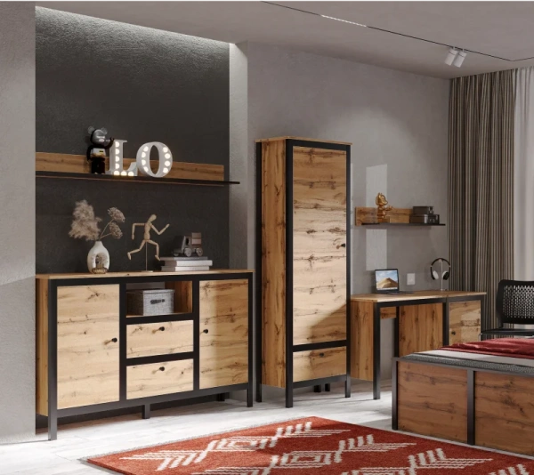 Тумба ЛОФТ KOM2D2S/150