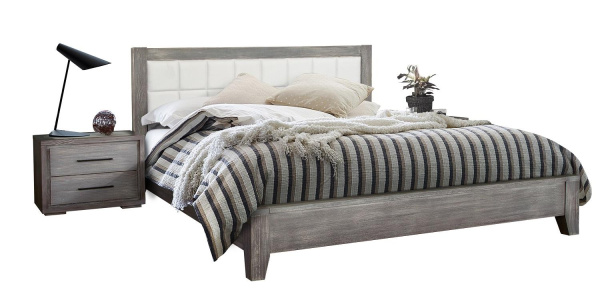 Кровать 2-16 Байс БМ2.791.1.10 (Сосна джексон 1600*2000)