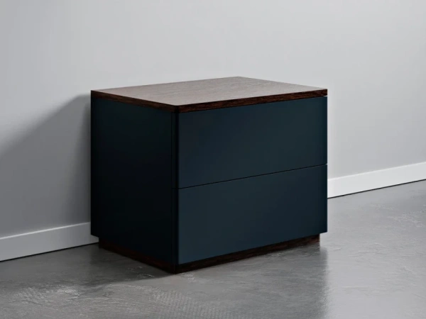 Прикроватная тумба на цоколе Code HR9G (Цвет Темно-серый)