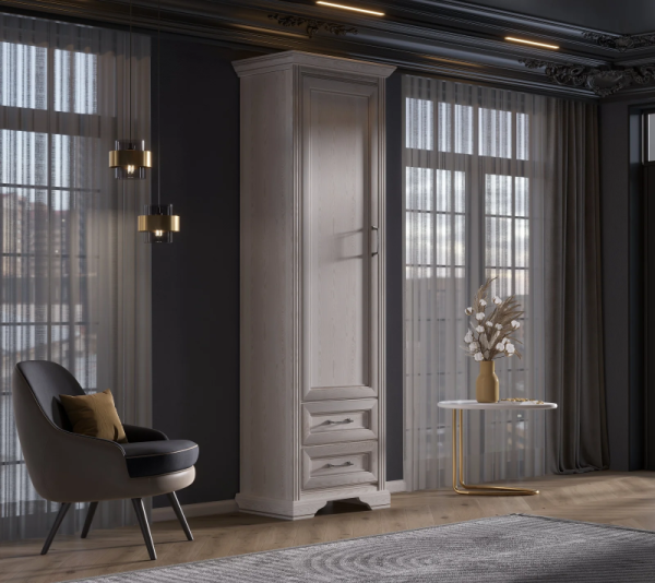 Шкаф СТИЛИУС B169-REG1D2S