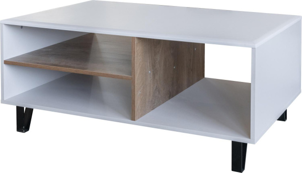 Стол журнальный Ариста П3.593.0.09 (Беж Нубук + Дуб Артизан Трюфель)