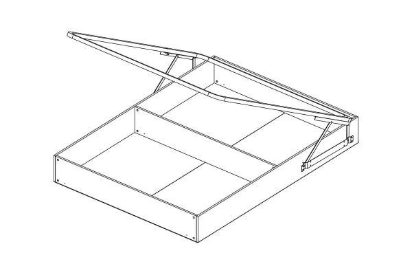 Кровать с подъемником ОСКАР 140